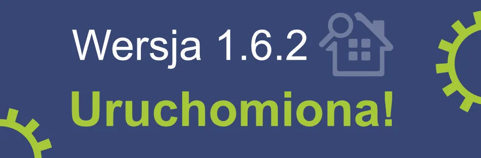 Wersja aplikacji 1.6.2 – uruchomiona